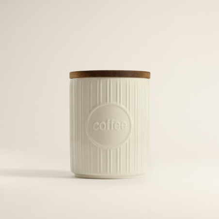Boîte à café en céramique