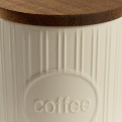 Boîte à café en céramique